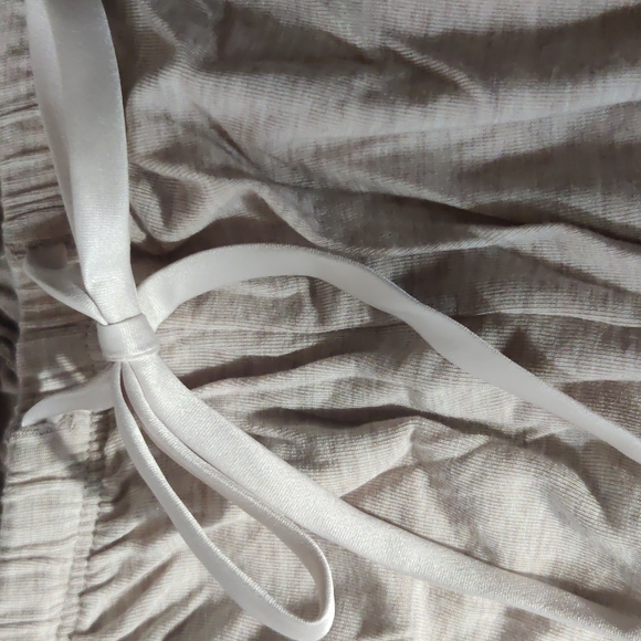 Victoria's Secret pajama set SMALL Beige NWOT - Picture 7 of 7